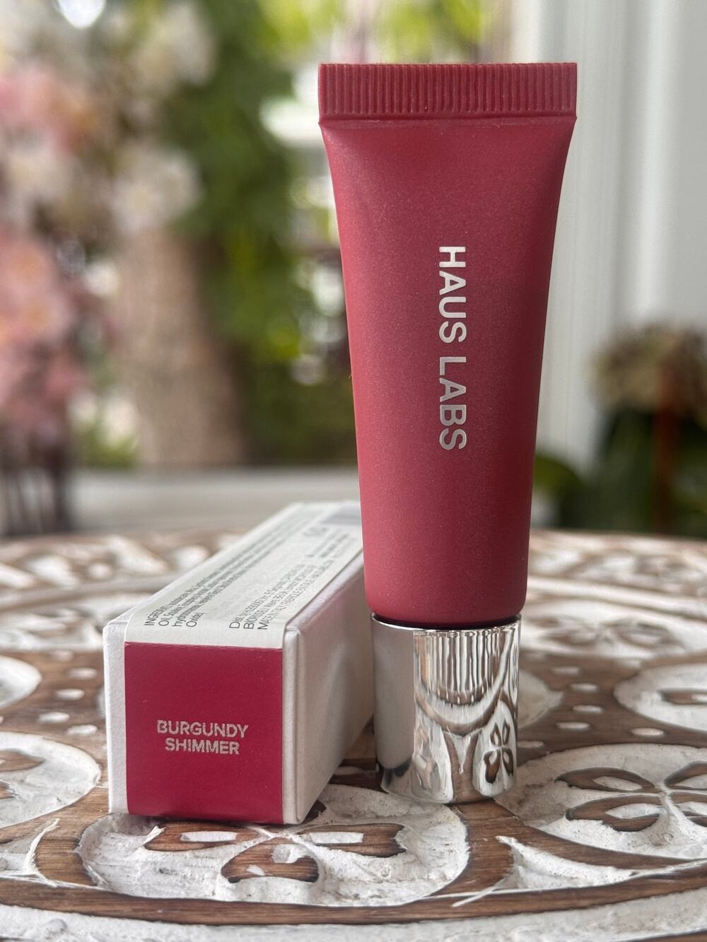 Haus Labs by Lady Gaga Hy-Power Pigment Paint Burgundy Shimmer 0.25 oz